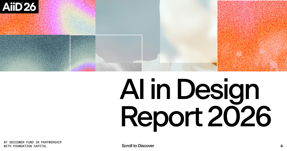 AI in Design Report 2026 cover